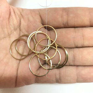 12mm Open Jump Rings gold Plated Connectors Round Brass Rings Earring making DIY Jewelry Wholesale Findings Craft Supplies hh962-13-2
