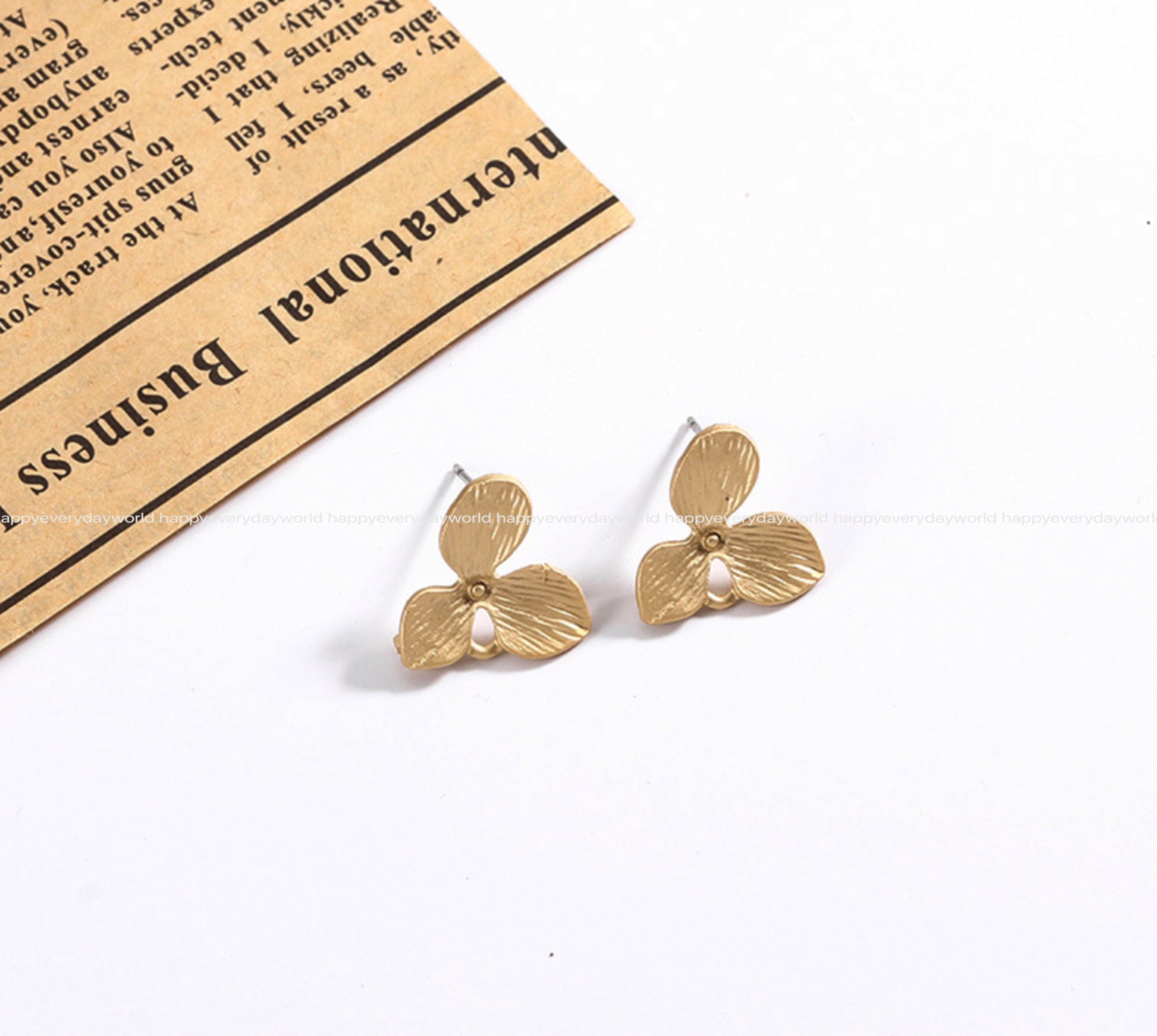 nicoloDavid Olive Accessories 花柄スタッズ Cactus Earrings (20231980) - Etsy