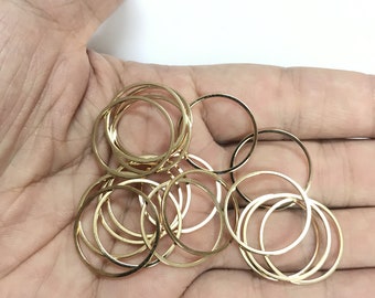 Círculo Oro Colgante Geométrico Oro Chapado Encanto pendiente haciendo BRICOLAJE Joyería Pendientes collar Hallazgos Suministros al por mayor jm1110-12-1