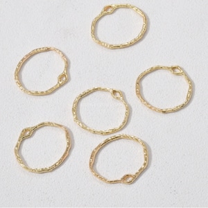 cirkel charme 35mm gehamerde charme hanger 18k vergulde oorbel maken ketting DIY Sieraden Bevindingen Groothandel Supplies er2416-6