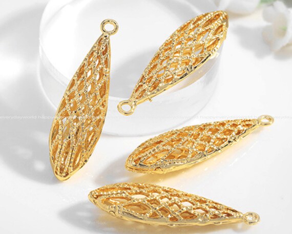 Necklace 14k Gold Findings For Jewelry Making Gold Drop Pendant