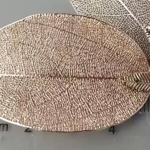 leaf charm Natural Leaf charm Leaves pendant plated Pendant charm earring making DIY Jewelry Findings Wholesale Supplies er2600