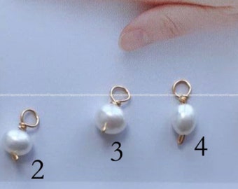 Perla conector hecho a mano colgante oro chapado pendiente de encanto componente de latón pendiente haciendo DIY joyería hallazgos suministros al por mayor sw1201-3