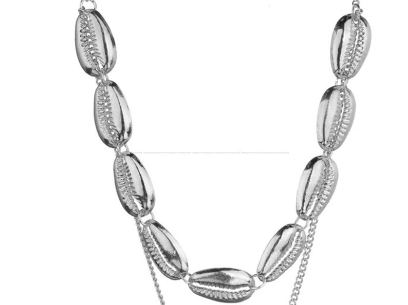 Bulk 30pcs 16x10mm Natural Real Sea Cowire shell Silver Ocean Beads charm jewelry Pendant Accessories Findings Wholesale Supplies nn483-v10