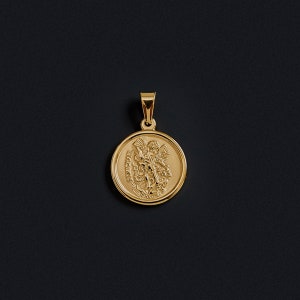 Gold Coin charms 20mm coin pendant stainless steel Disc pendants charm 18k gold Plated DIY Jewelry Necklace Findings Supplies ma1852b-Ｍ03