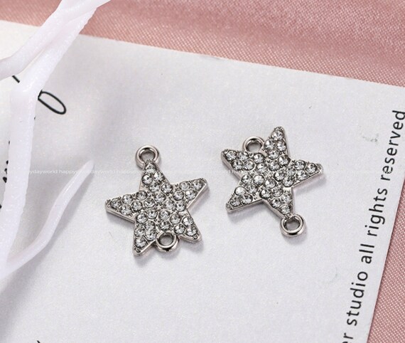 Two crystal embellishments 2 Colors Handmade Rhinestone Applique for Women main image 4