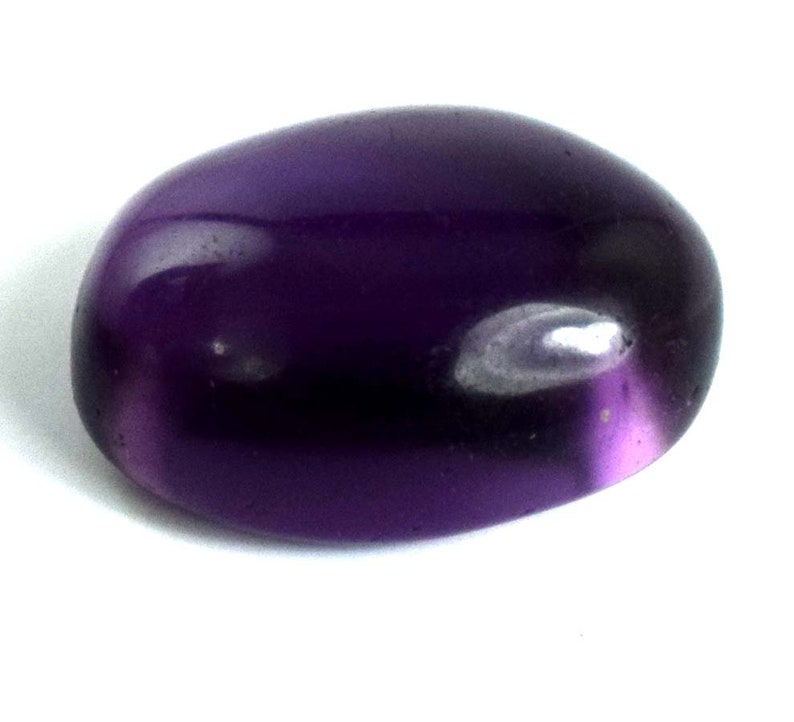 Ceylon Purple Sapphire Loose Gemstone 15.55 Ct Natural Oval Cabochon AGI Certified K3920