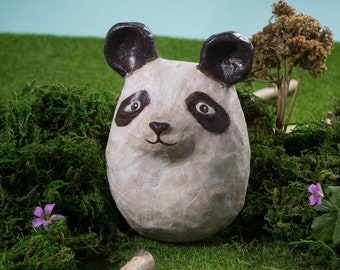 panda paper mache