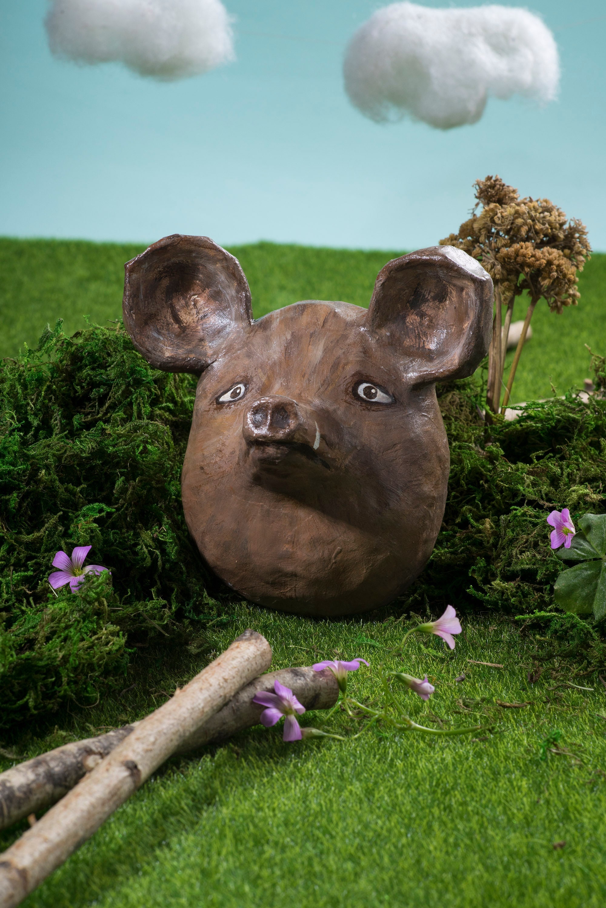 Boar Paper Mache Etsy UK