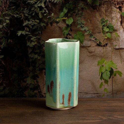 Ceramic Cylinder Vase Made in Melbourne Etsy
