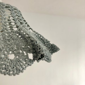 Vintisign, lampshade crochet, lighting, design lamp, home decoration, mandala #007