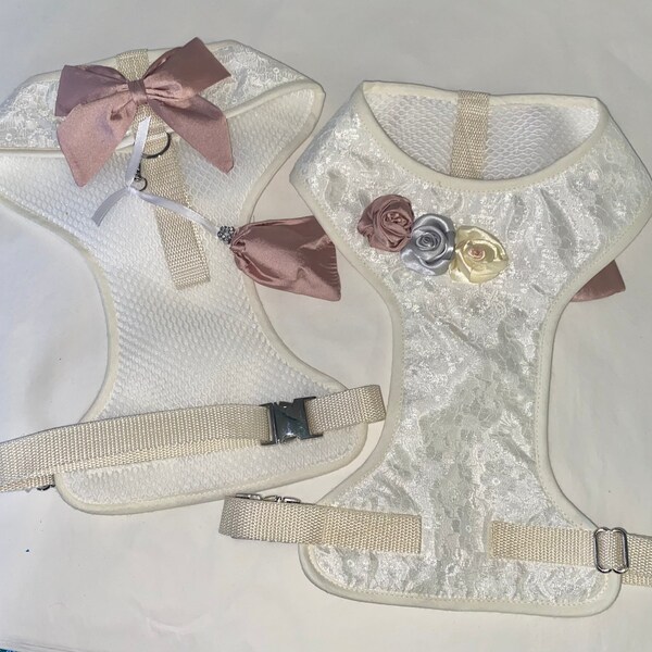 Wedding Dog Harness Etsy