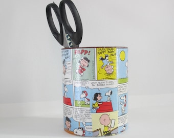 Stiftebecher Snoopy Upcycling Stifthalter Comic Stiftköcher Micky Maus Stifteköcher Kinder Pappstiftebecher Comic Upcycling Stifthalter