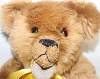 Sammler Duftkissen Zirbenbär aus Steiff-Schulte Webpelz - Teddybär mit Glasaugen, Stimme und Schleife