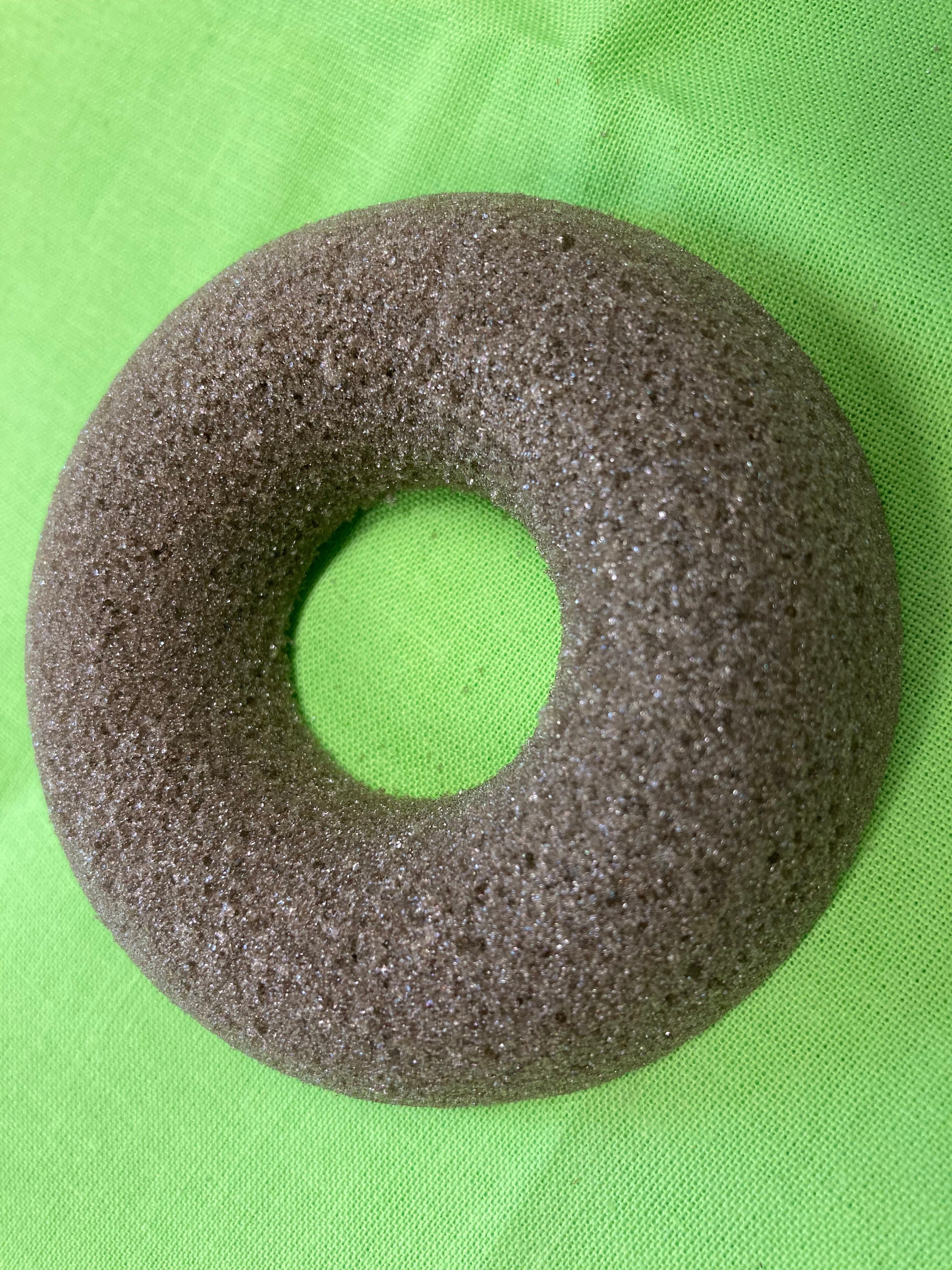 Steckunterlage Ring klein aus Trockensteckschaum 10 Stück Ø 7,5cm