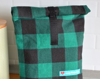 Lunchbag "lumberjack" Size M and L *LIMITED EDITION*