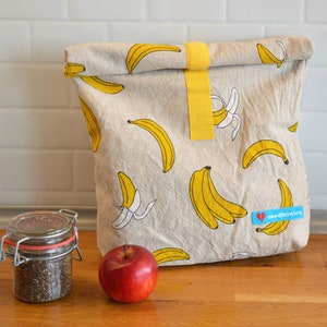 Lunchbag Banana Size M and L Bild 3