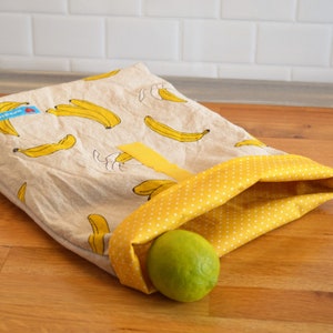 Lunchbag Banana Size M and L Bild 4