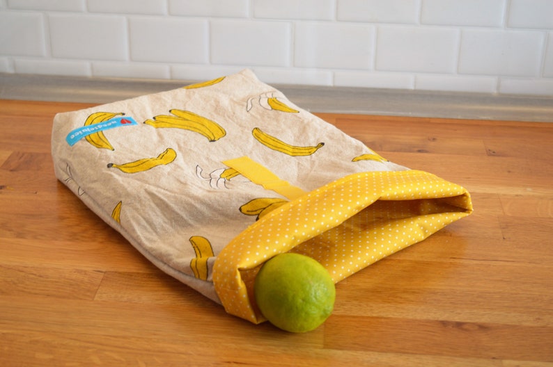 Lunchbag Banana Size M and L Bild 4