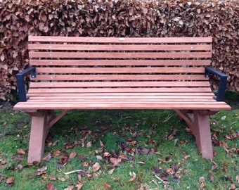 Garden bench "No.03" with armrests GREGOR DESIGN