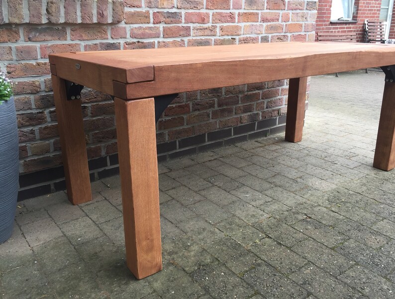 Oak table No.01 GREGOR DESIGN image 6