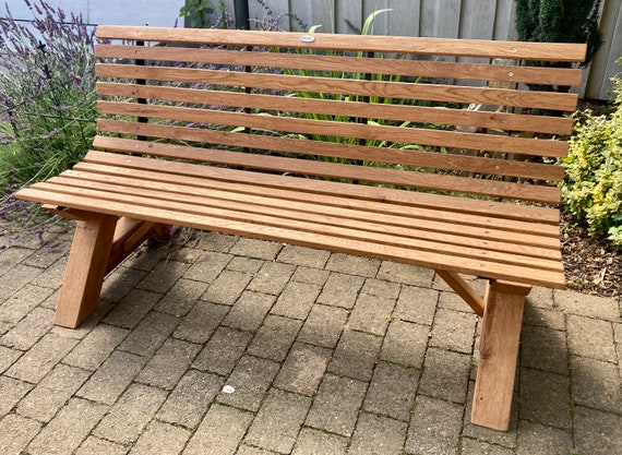 Oak Garden Bench no.03gregor design Etsy