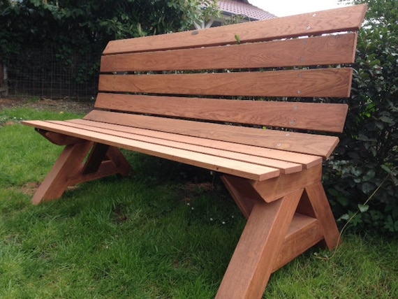 Eichen Gartenbank No 01 Gregor Design