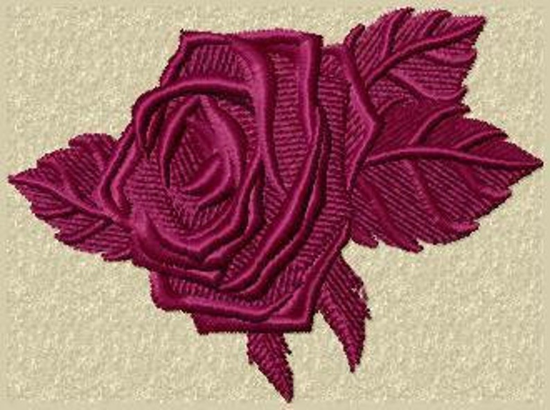 black ROSE gothic emo punk rockab. Iron-on patch image 2