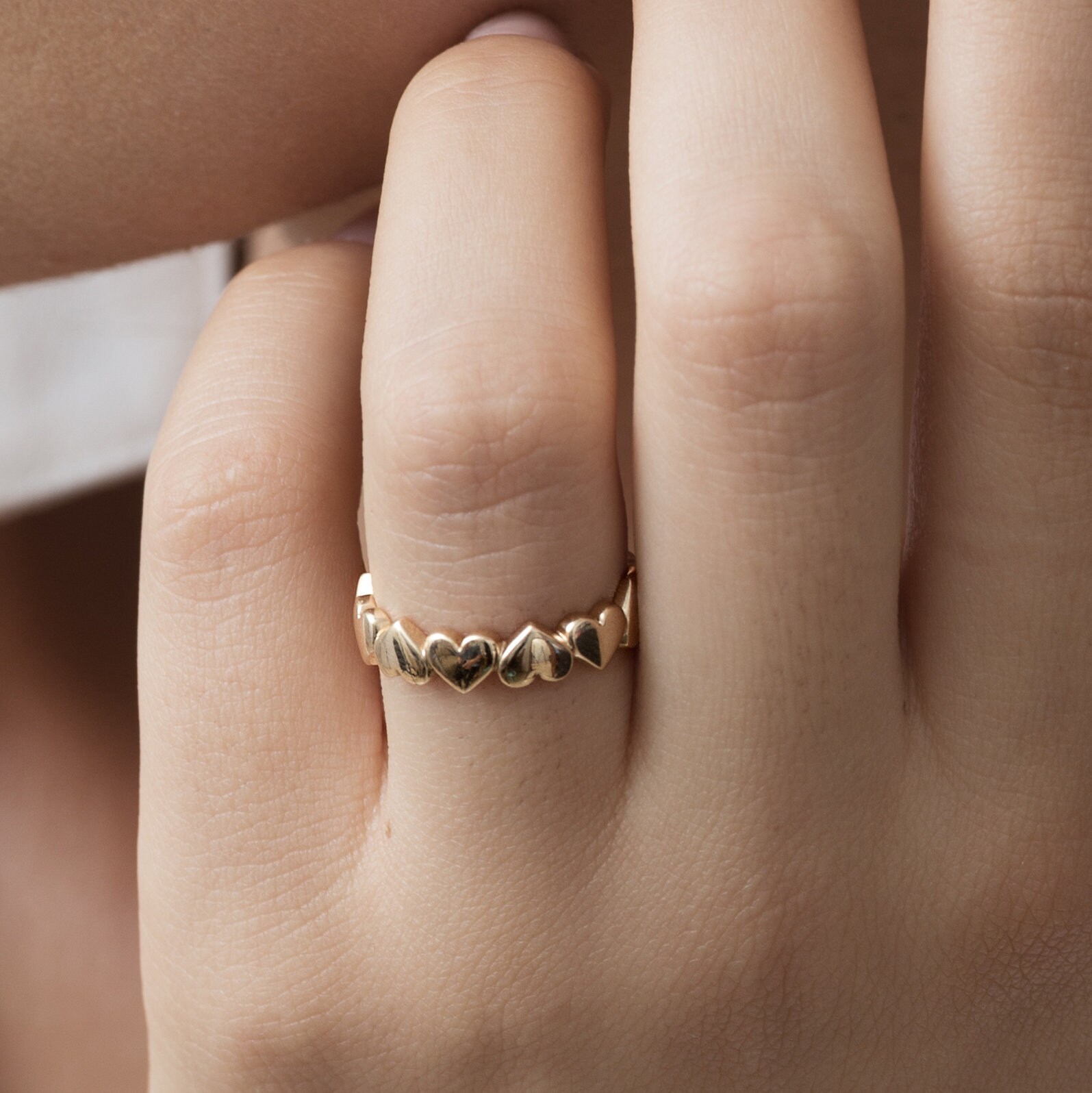 Forever love stackable heart hotsell ring