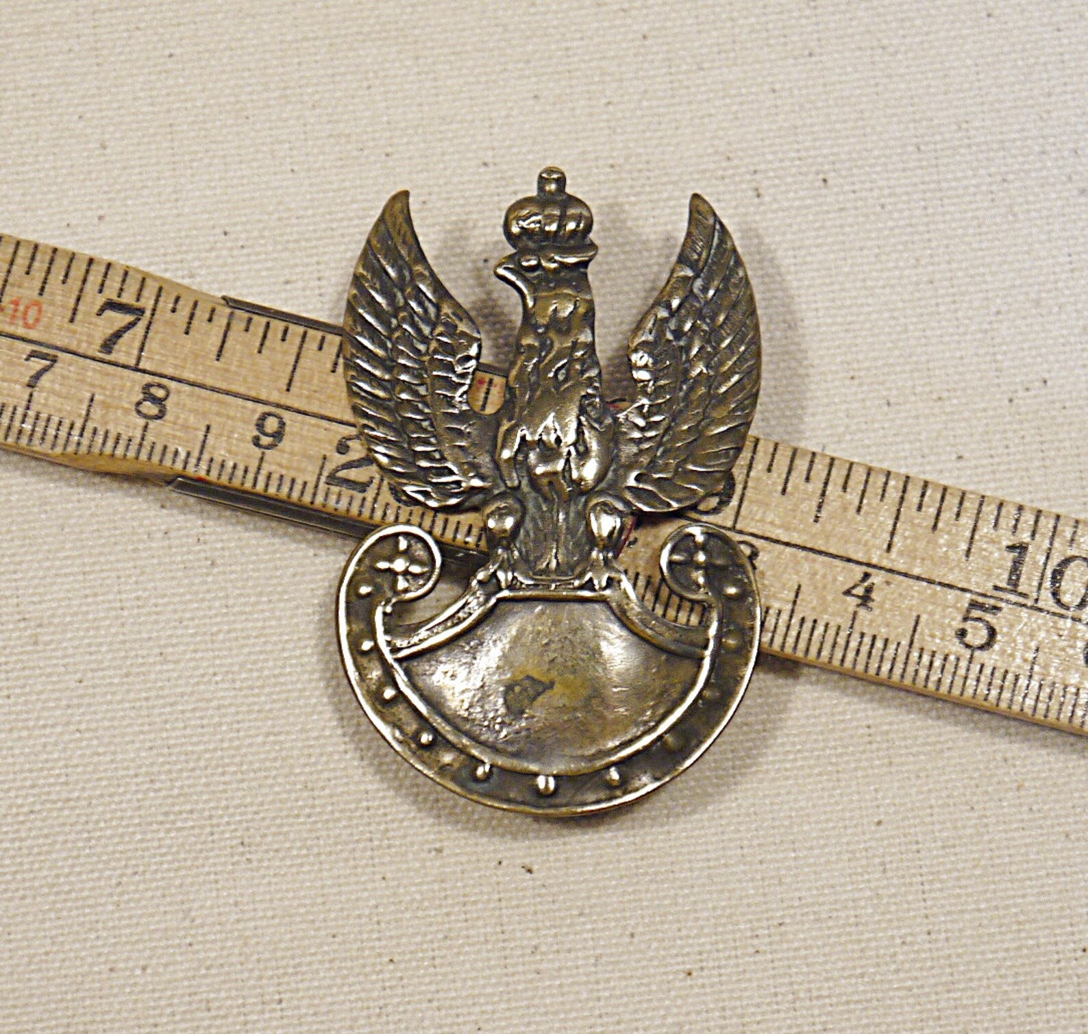 WWII Polish Military Eagle Cap Badge. Etsy