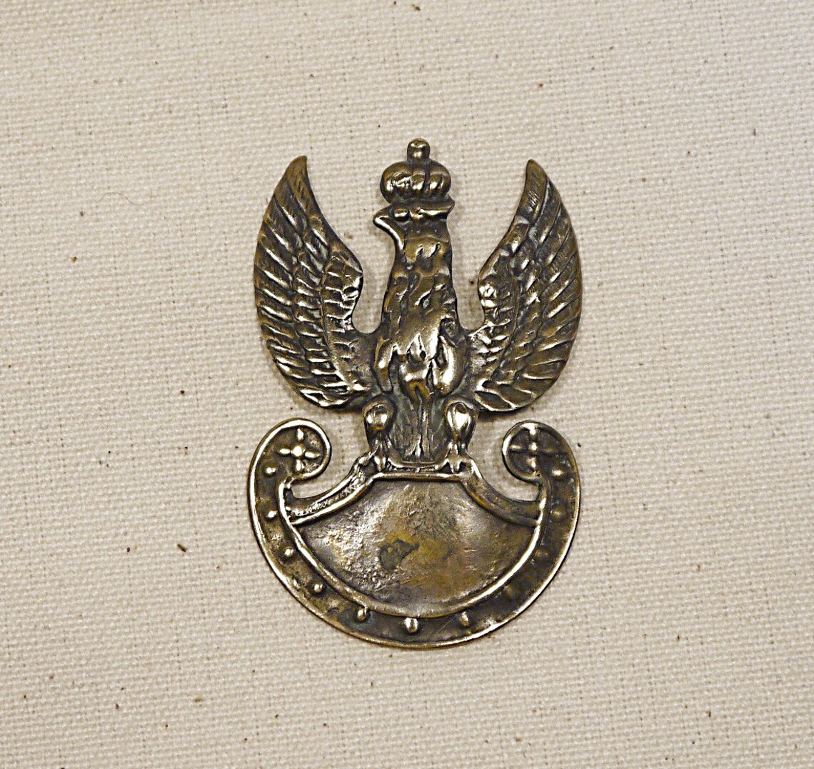 WWII Polish Military Eagle Cap Badge. Etsy