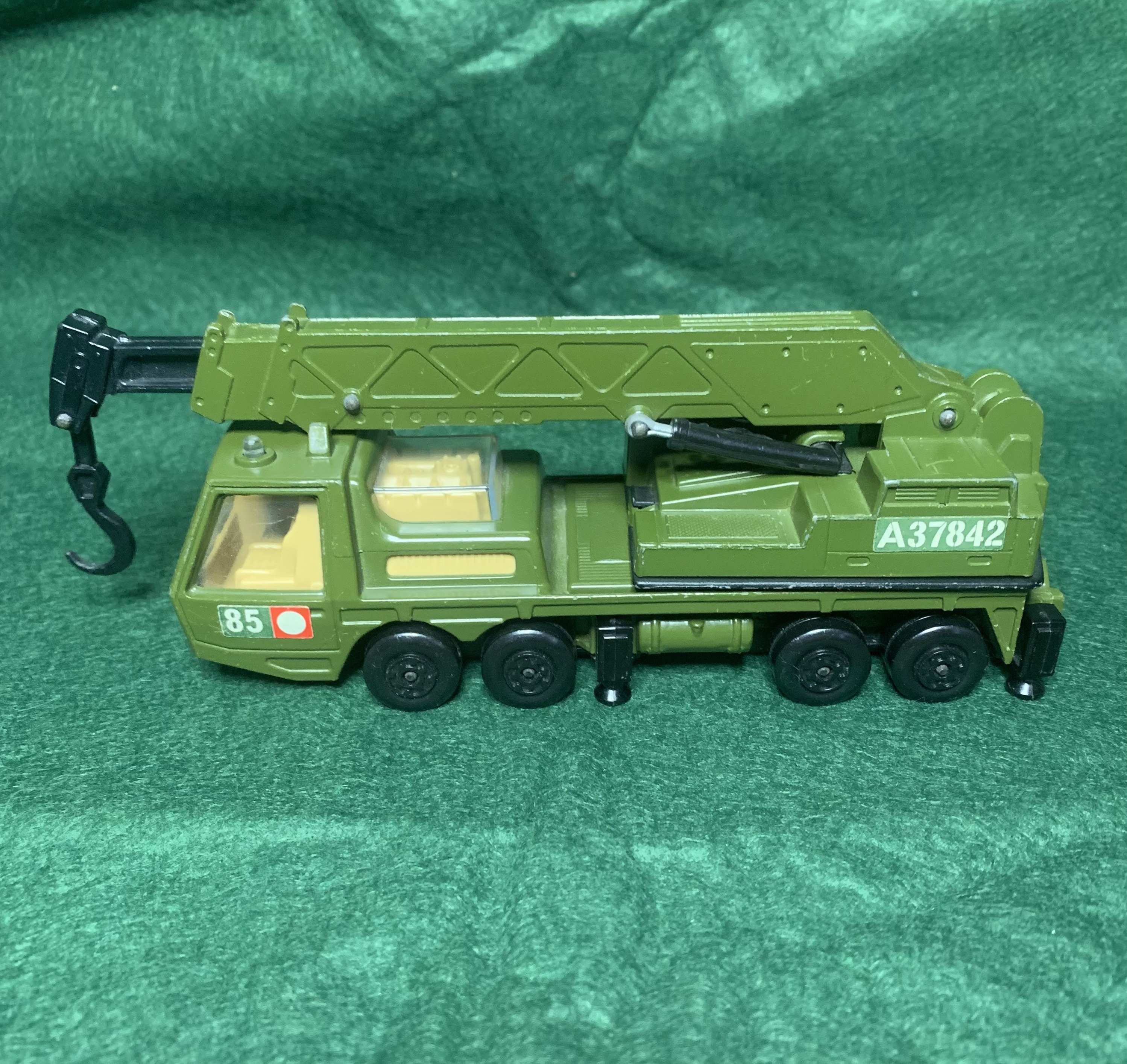Vintage Matchbox Super Kings K112-K113 Hercules Mobile Crane 1974