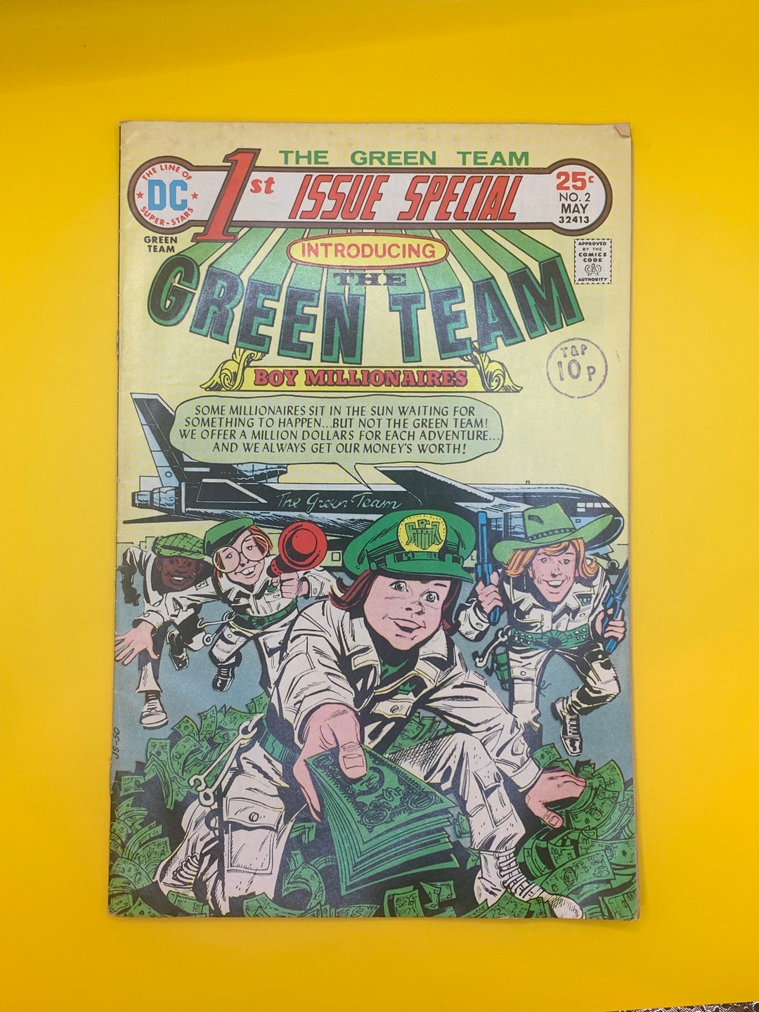 Vintage Comic the Green Team 1st Issue Special - Etsy UK