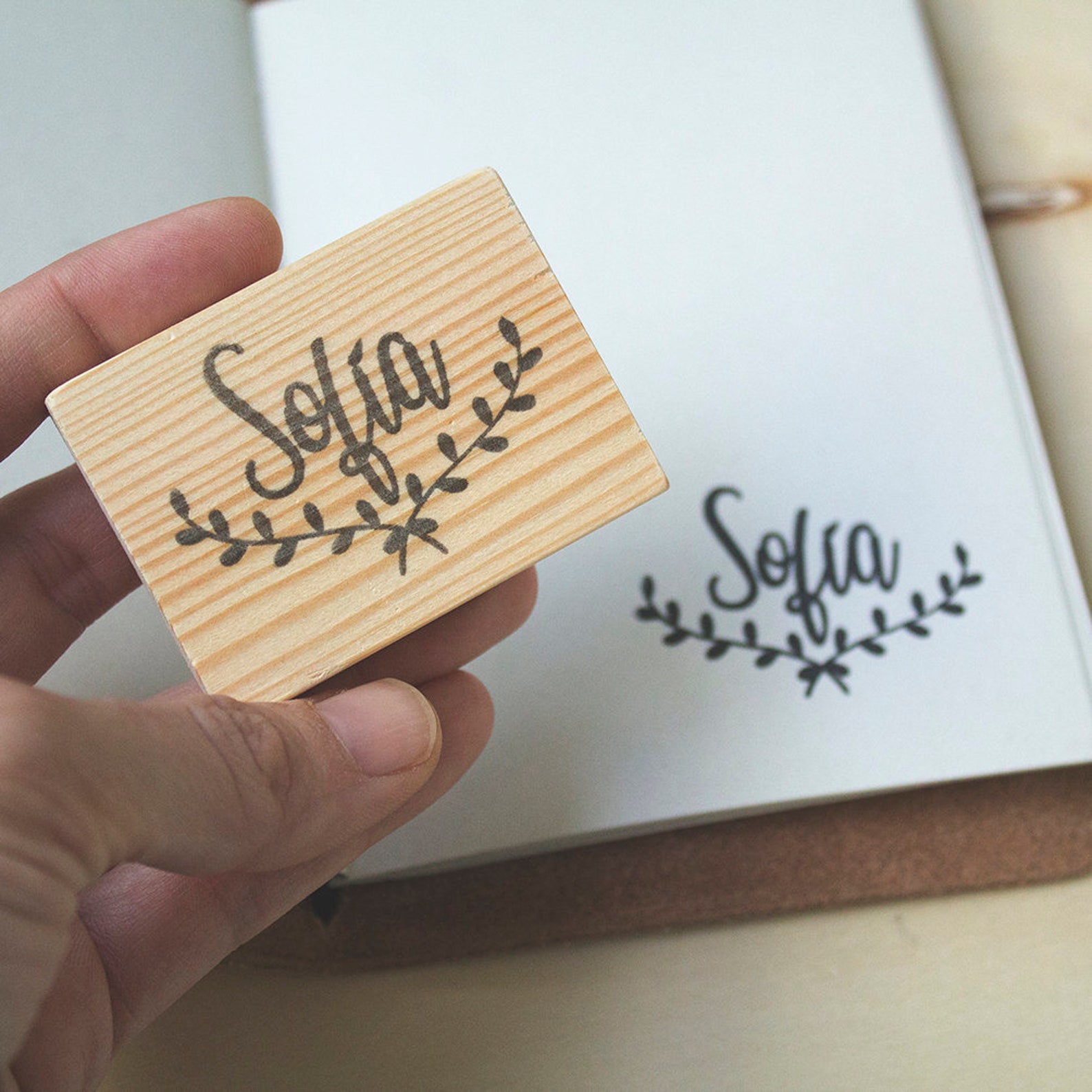 Name stamps custom stamps clothing stamp kids stamps Etsy