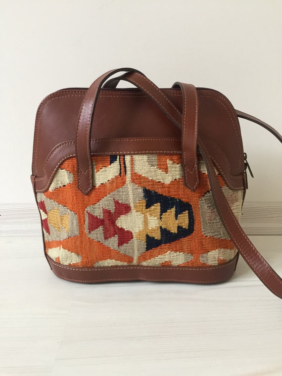 turkish kilim bag,12x10 inc,30x26cm,otantic bag,sh