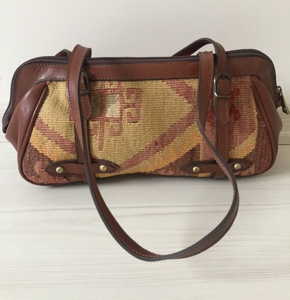 turkish kilim bag,15x6 inc,38x16cm,otantic bag,sho