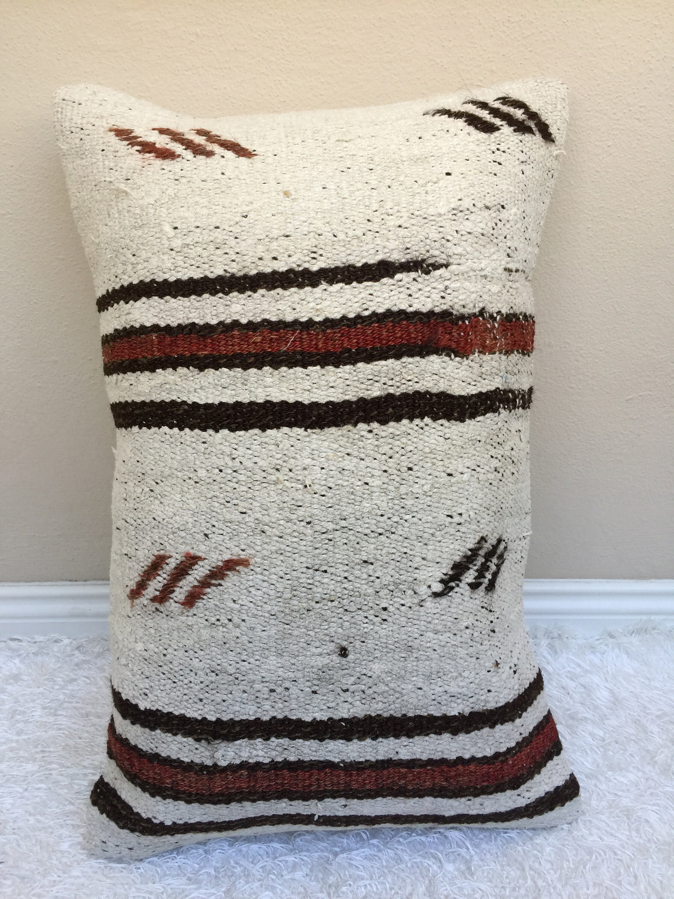 Boho Throw Pillows 16x24inc40x60cm Decorative Handmade Etsy