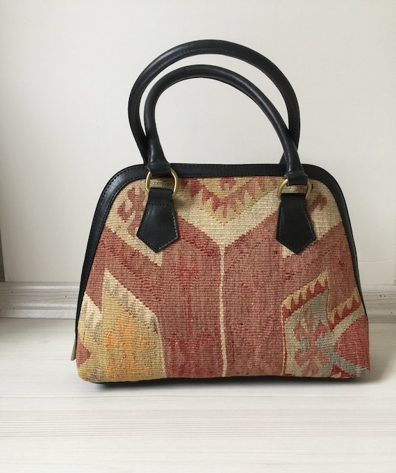 turkish kilim bag,14x10 inc,34x16cm,otantic bag,sh