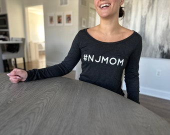 NJ Mom® Long Sleeve T-shirt (New Jersey Mom)