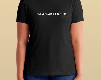 NJ Mompreneur® Short Sleeve T-Shirt (New Jersey Mompreneur)