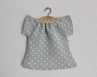 Musselin Puppenkleid 30-35cm