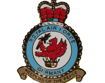 Royal Air Force Germany (RAFG)  Pin Badge