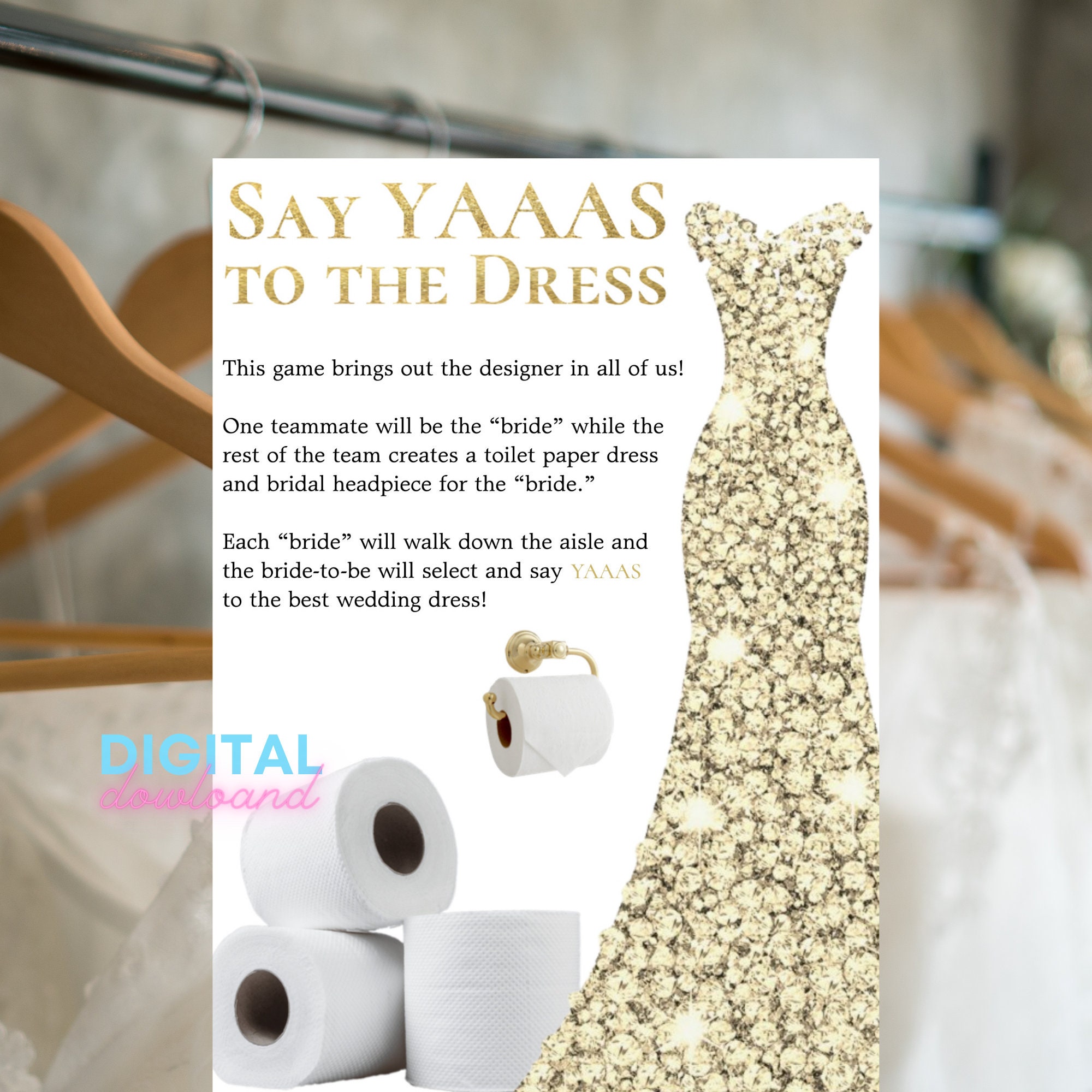 Instant Digital Download say YAAAS to the Dress - Etsy
