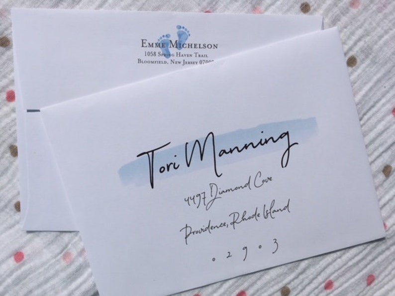 Custom Envelope Addressing