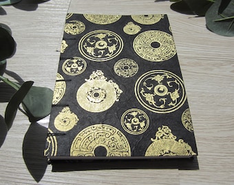 Handmade notebook - Carnet de notes fait main "Namaste"