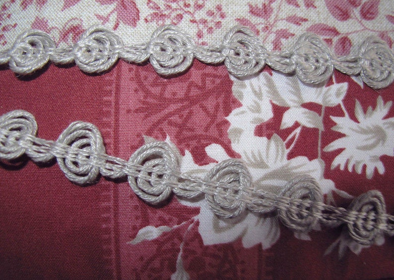 Border braided ribbon beige image 3