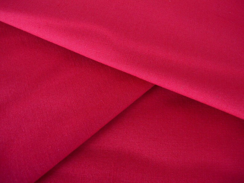 Tilda fabrics Solid Basics uni red image 1