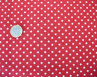 Tessuto a pois, tessuto per bambini, patchwork, cotone, venduto al metro, 25 x 110 cm
