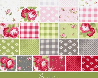 Fabric Package Layer Cake Roses Sophie