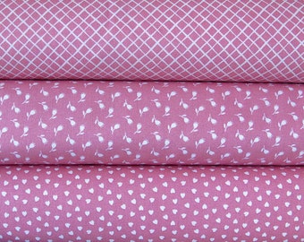 Pink fabric package